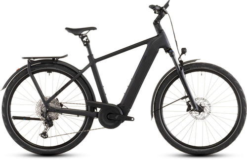 2026 Cube Cube Kathmandu Hybrid Pro 800 Electric Hybrid Bikes In Coal And Black