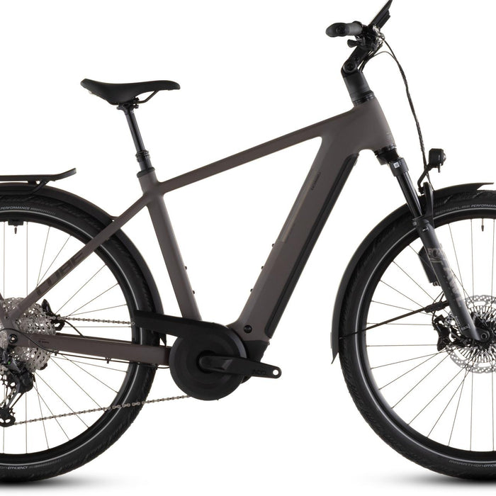 2026 Cube Cube Kathmandu Hybrid Exc 800 Electric Hybrid Bikes In Cedar And Chrome