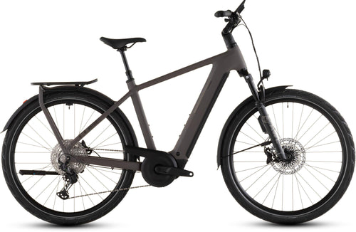2026 Cube Cube Kathmandu Hybrid Exc 800 Electric Hybrid Bikes In Cedar And Chrome