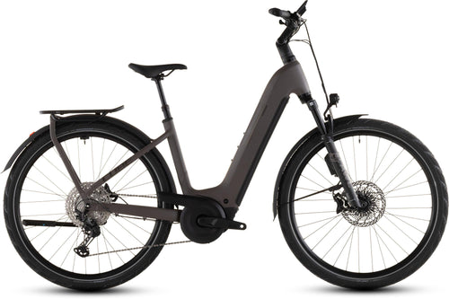 2026 Cube Cube Kathmandu Hybrid Exc 800 Easy Entry Electric Hybrid Bikes In Cedar And Chrome