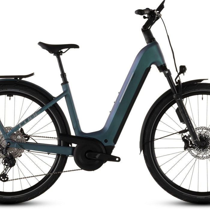 2026 Cube Cube Kathmandu Hybrid Exc 800 Easy Entry Electric Hybrid Bikes In Smaragdgrey And Prism