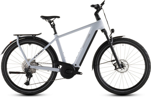 2026 Cube Cube Kathmandu Hybrid Slx 800 Electric Hybrid Bikes In Foggrey And Grey