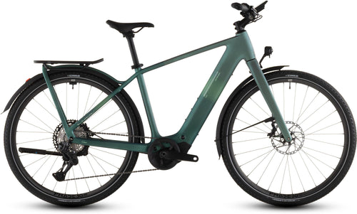 2026 Cube Cube Kathmandu Hybrid C:62 Slt 400X Electric Hybrid Bikes In Seafoam And Chrome