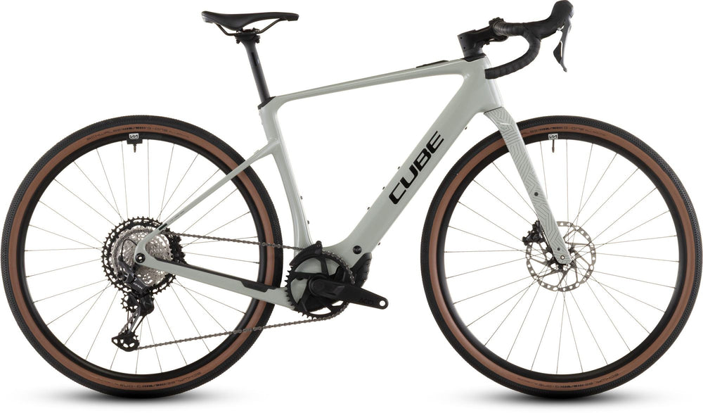 2026 Cube Cube Nuroad Hybrid C:62 Race 400X Electric Gravel Bike In Reedbeige And Black