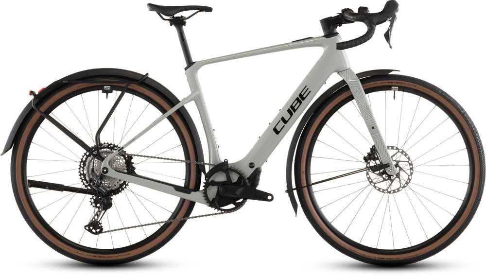 2026 Cube Cube Nuroad Hybrid C:62 Race 400X Fe Electric Gravel Bike In Reedbeige And Black