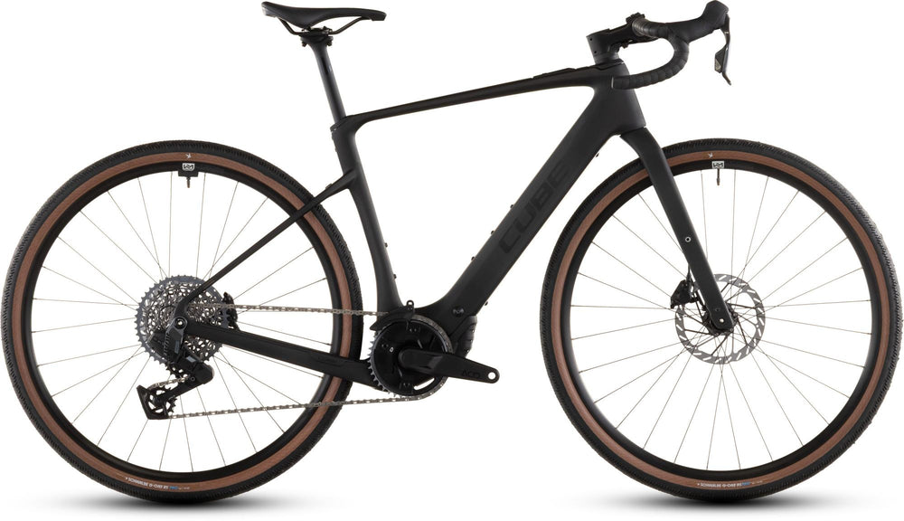 2026 Cube Cube Nuroad Hybrid C:62 Exc 400X Electric Gravel Bike In Blackline