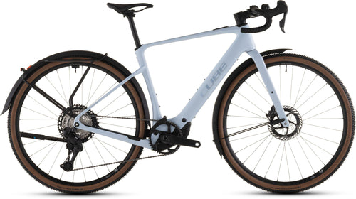 2026 Cube Cube Nuroad Hybrid C:62 Slx 400X Fe Electric Gravel Bike In Iceblue And Prism