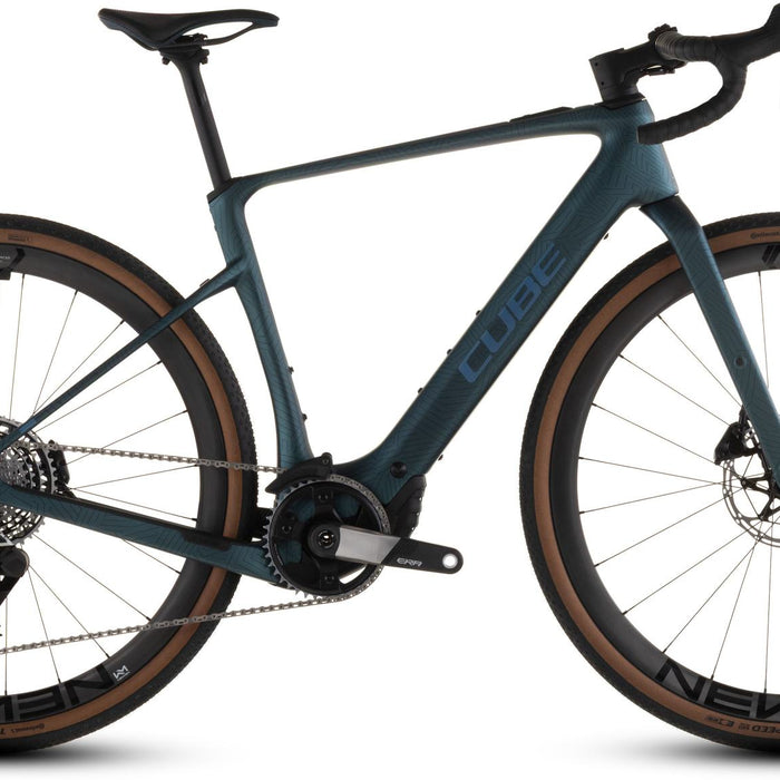 2026 Cube Cube Nuroad Hybrid C:62 Slt 400X Electric Gravel Bike In Royalgreen And Crisscross