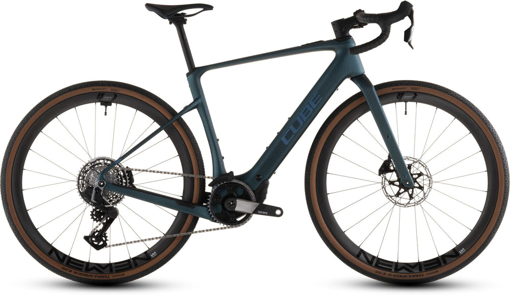 2026 Cube Cube Nuroad Hybrid C:62 Slt 400X Electric Gravel Bike In Royalgreen And Crisscross