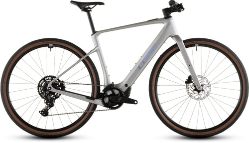 2026 Cube Cube Nulane Hybrid C:62 Race 400X Electric Hybrid Bikes In Sleekgrey And Prism