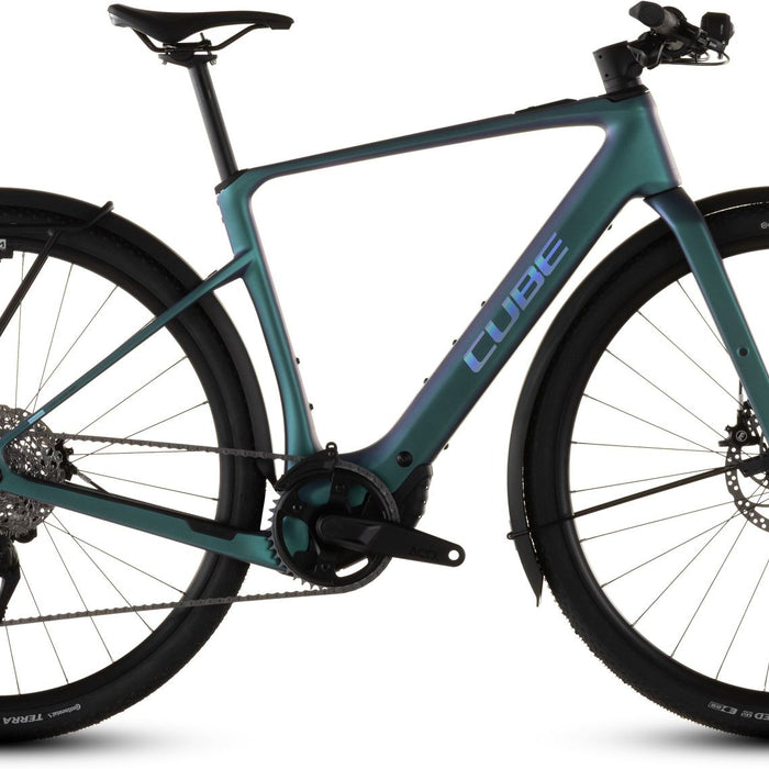 2026 Cube Cube Nulane Hybrid C:62 Slx 400X Fe Electric Hybrid Bikes In Polarlight And Prism