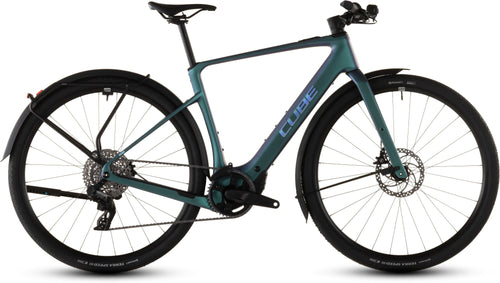 2026 Cube Cube Nulane Hybrid C:62 Slx 400X Fe Electric Hybrid Bikes In Polarlight And Prism
