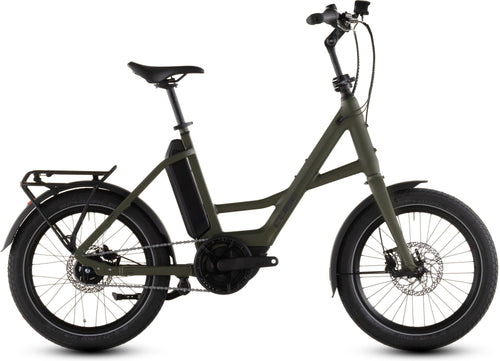 2026 Cube Cube Compact Hybrid Comfort 545 Electric Hybrid Bikes In Reedgreen And Reflex