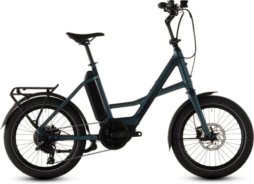 2026 Cube Cube Compact Hybrid 545 Electric Hybrid Bikes In Royalgreen And Black