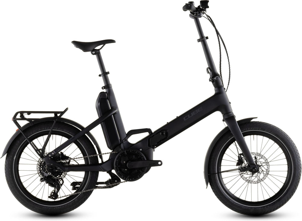 2026 Cube Cube Fold Hybrid 545 Electric Hybrid Bikes In Coal And Reflex