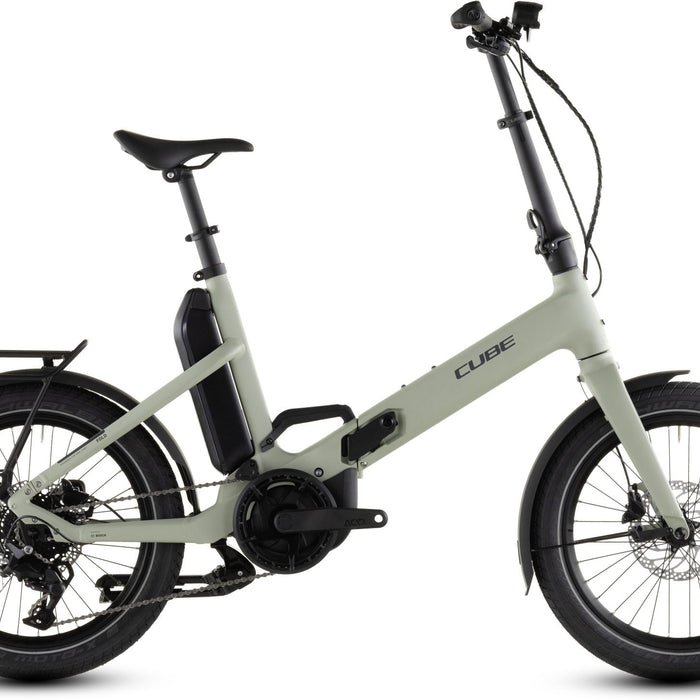 2026 Cube Cube Fold Hybrid 545 Electric Hybrid Bikes In Pea And Reflex