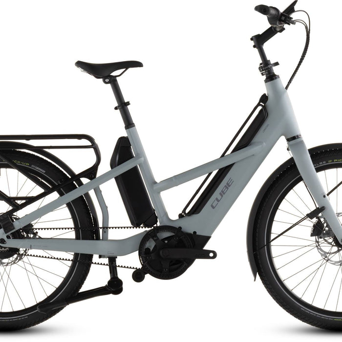 2026 Cube Cube Longtail Hybrid Comfort 800 Electric Hybrid Bikes In Mineralgrey And Reflex