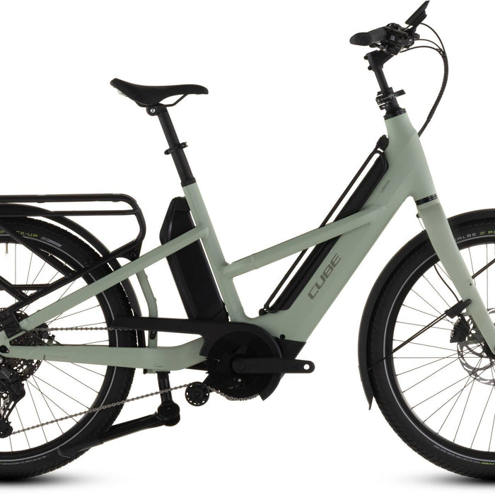 2026 Cube Cube Longtail Hybrid 800 Electric Hybrid Bikes In Pea And Reflex