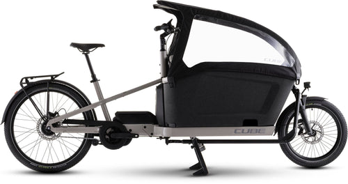 2026 Cube Cube Cargo Hybrid Comfort Pro Family 800 Electric Hybrid Bikes In Oatgrey And Reflex