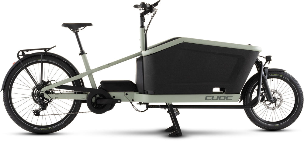 2026 Cube Cube Cargo Hybrid 800 Electric Hybrid Bikes In Pea And Reflex