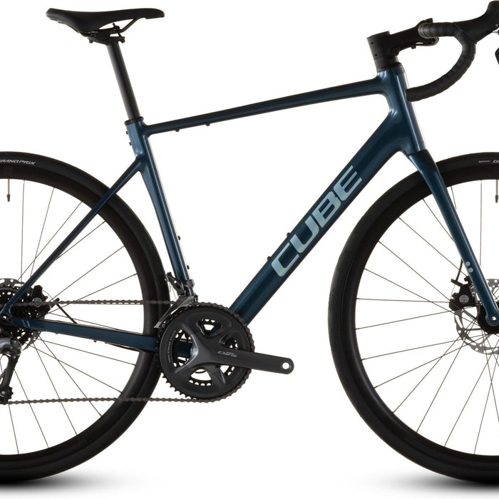 2026 Cube Cube Attain Pro Road Bike In Nautica And Prism