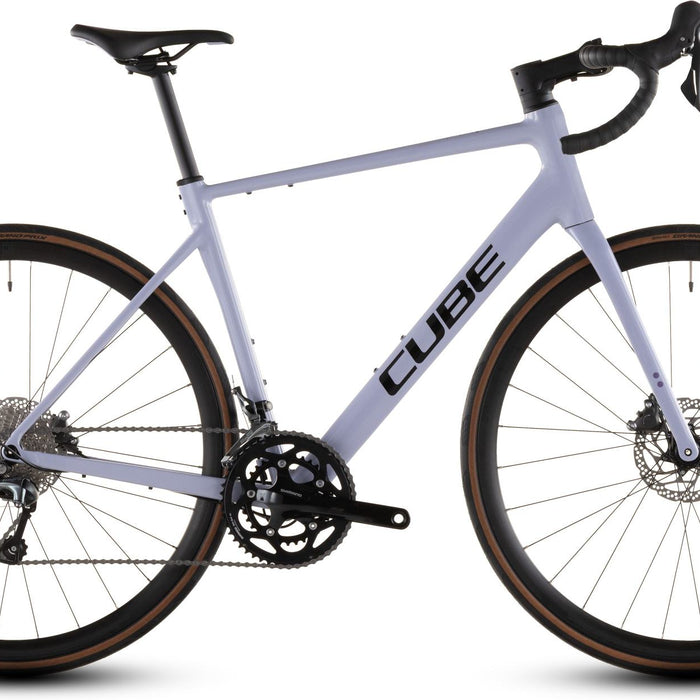 2026 Cube Cube Attain Race Road Bike In Cyclamen And Black