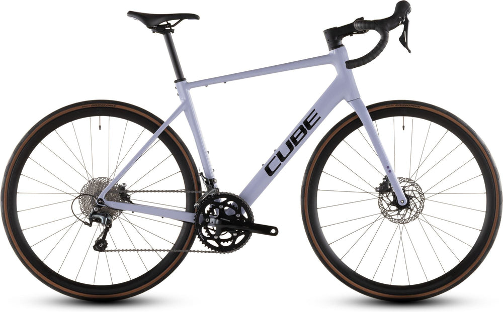 2026 Cube Cube Attain Race Road Bike In Cyclamen And Black