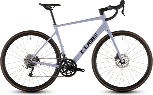 2026 Cube Cube Attain Race Road Bike In Cyclamen And Black