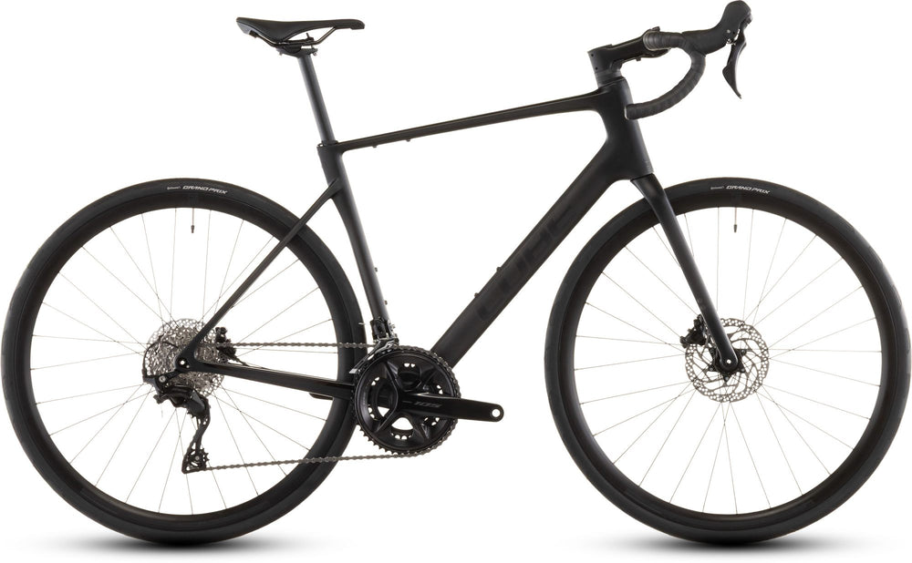 2026 Cube Cube Attain C:62 Race Road Bike In Blackline