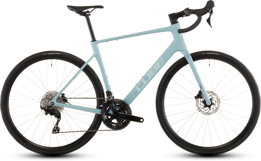 2026 Cube Cube Attain C:62 Race Road Bike In Skylightblue And Cyan