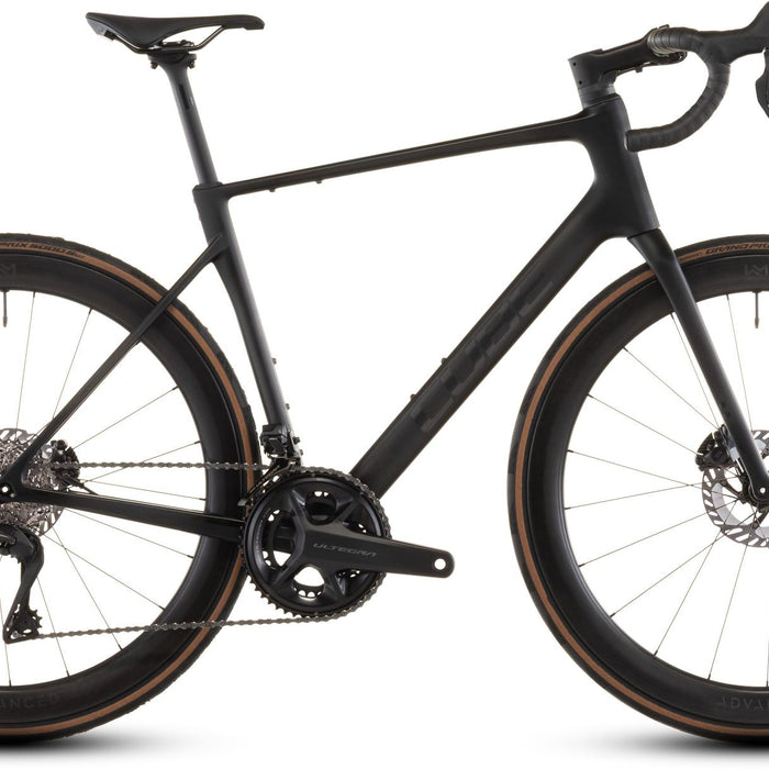 2026 Cube Cube Attain C:62 Slt Road Bike In Carbon And Coalchrome