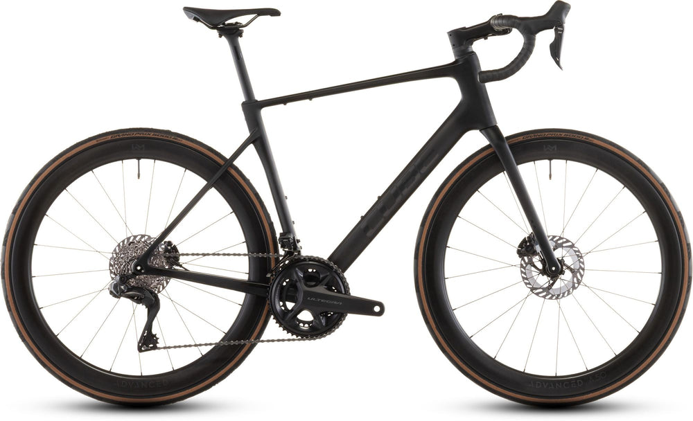 2026 Cube Cube Attain C:62 Slt Road Bike In Carbon And Coalchrome