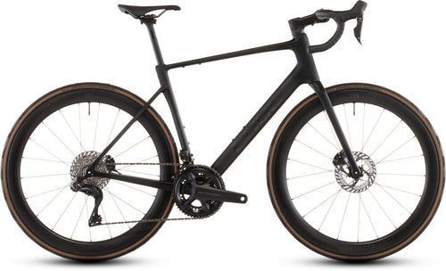 2026 Cube Cube Attain C:62 Slt Road Bike In Carbon And Coalchrome