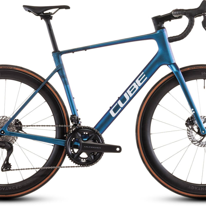 2026 Cube Cube Attain C:62 Slt Road Bike In Shiftmint And White
