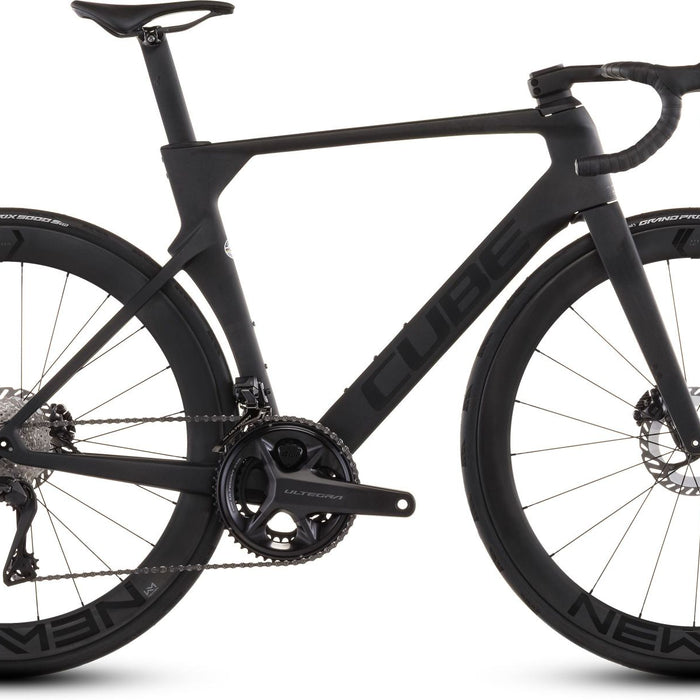 2026 Cube Cube Litening Aero C:68X Race Road Bike In Blackline
