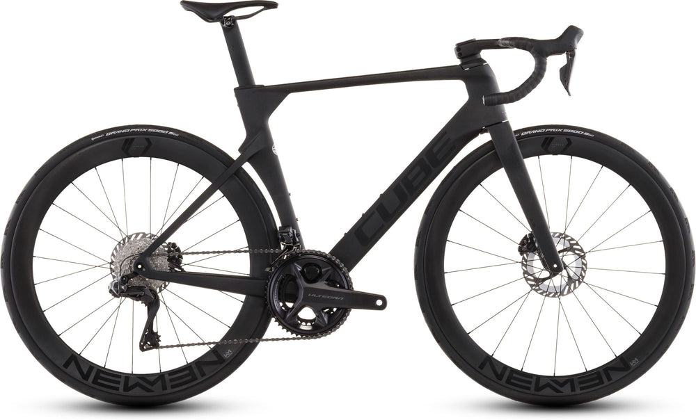 2026 Cube Cube Litening Aero C:68X Race Road Bike In Blackline