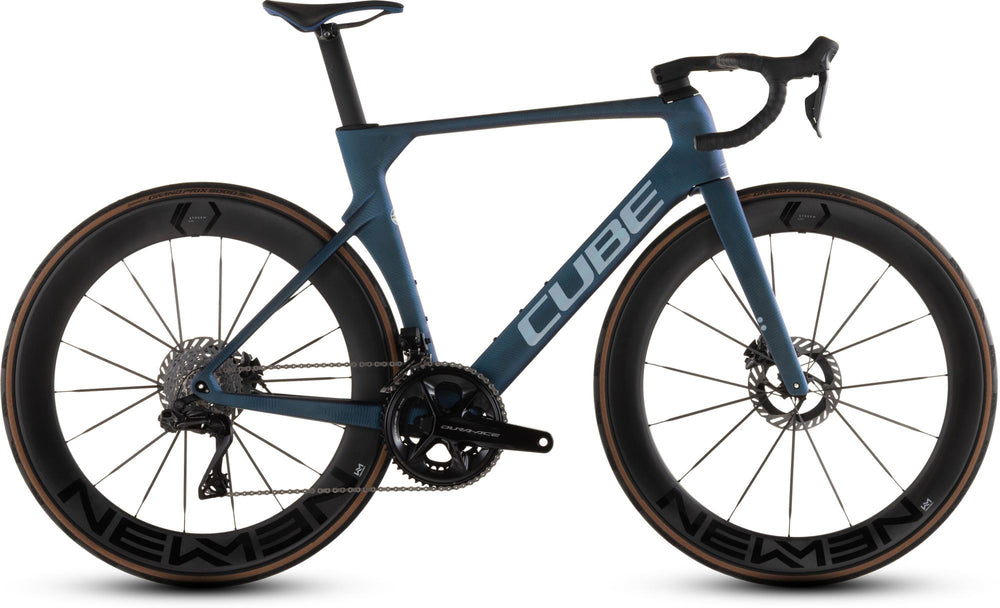 2026 Cube Cube Litening Aero C:68X Slt Road Bike In Atlantisgrid And Ice