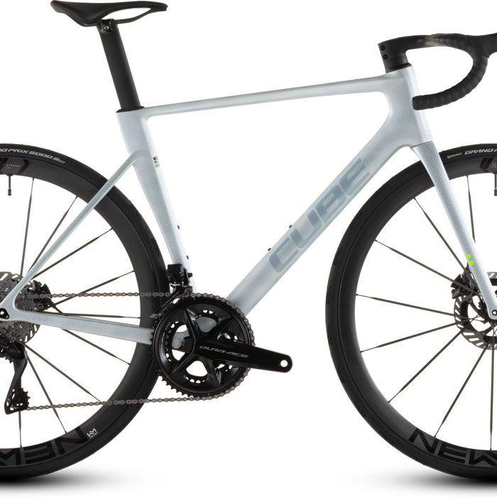2026 Cube Cube Litening Air C:68X Slt Road Bike In Xenongrid And Green
