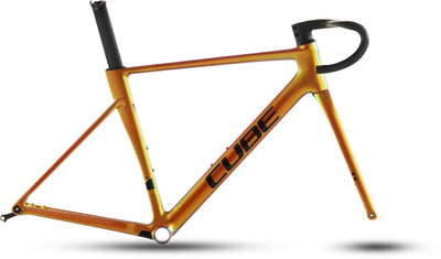 2026 Cube Cube Litening Air C:68X Frameset In Glowingorange And Black