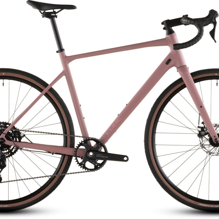 2026 Cube Cube Nuroad One Gravel Bike In Ruby And Puce