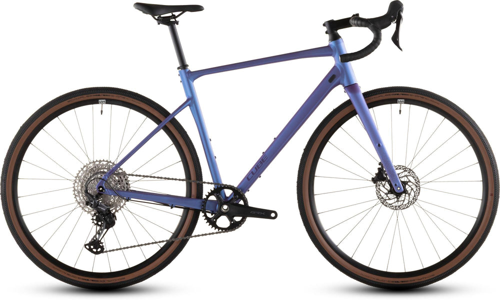 2026 Cube Cube Nuroad Ex Gravel Bike In Blueiris And Lilac