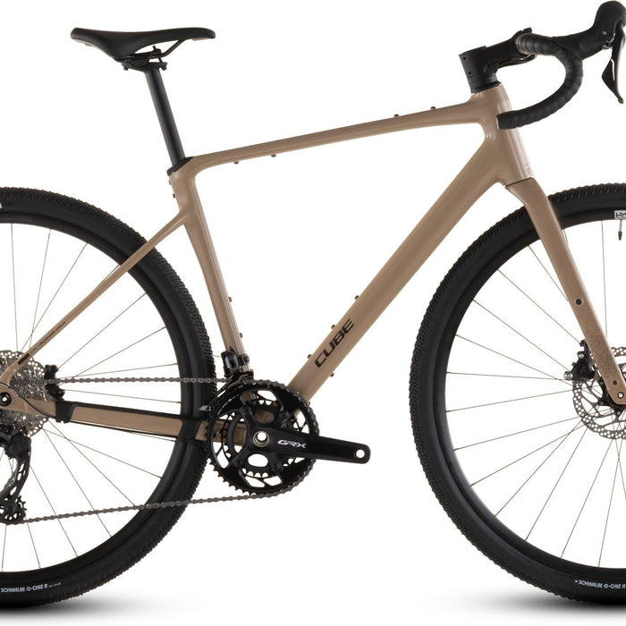 2026 Cube Cube Nuroad Race Gravel Bike In Cappuccino And Black
