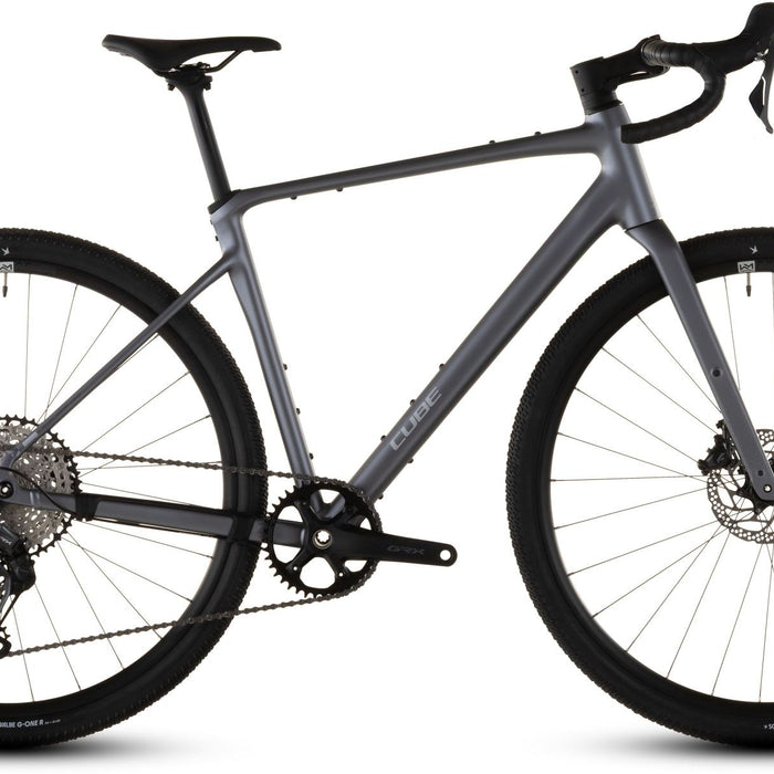 2026 Cube Cube Nuroad Slx Gravel Bike In Ashgrey And Grey