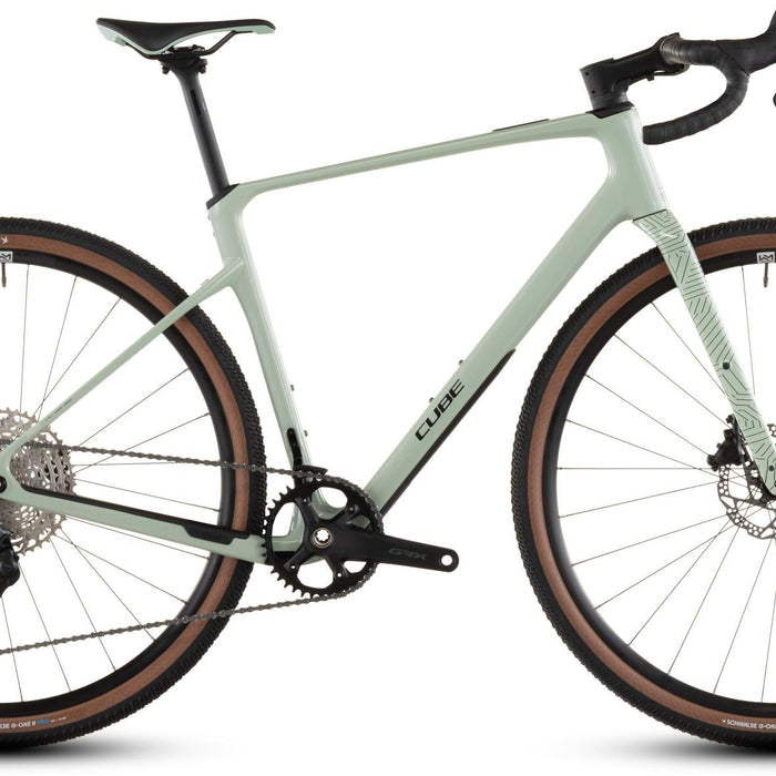 2026 Cube Cube Nuroad C:62 One Gravel Bike In Aloegreen And Black