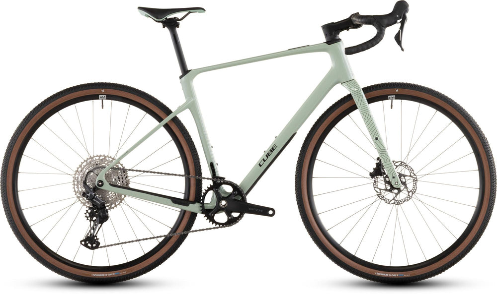 2026 Cube Cube Nuroad C:62 One Gravel Bike In Aloegreen And Black