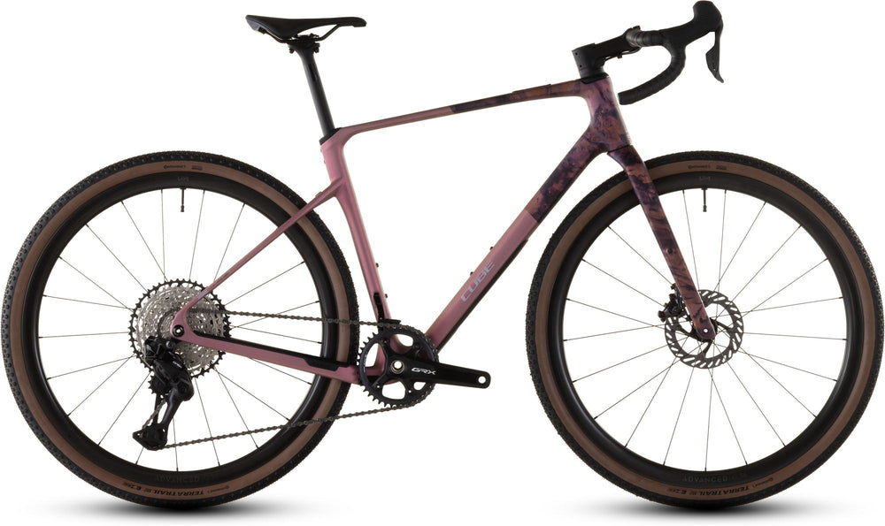 2026 Cube Cube Nuroad C:62 Ex Gravel Bike In Shiftblush And Art