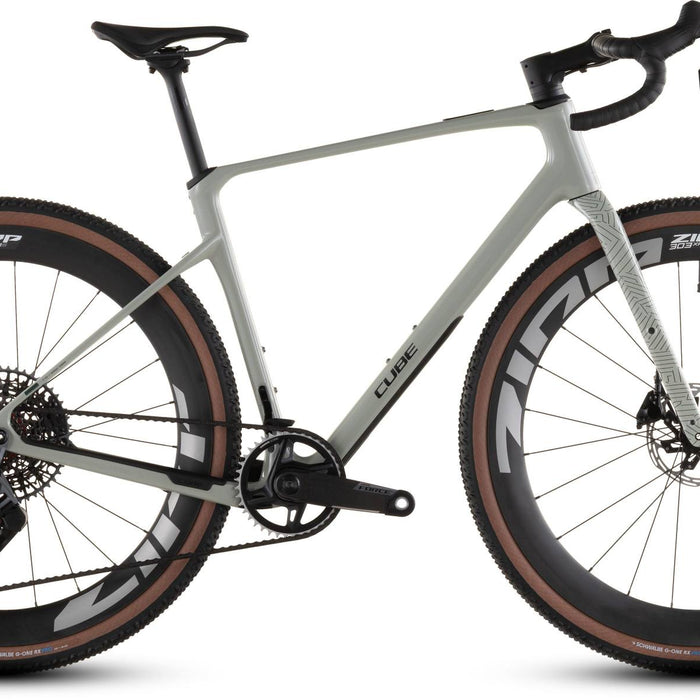 2026 Cube Cube Nuroad C:62 Slx Gravel Bike In Reedbeige And Chrome