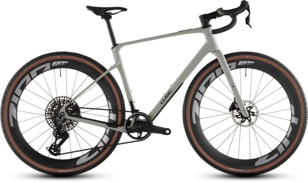 2026 Cube Cube Nuroad C:62 Slx Gravel Bike In Reedbeige And Chrome