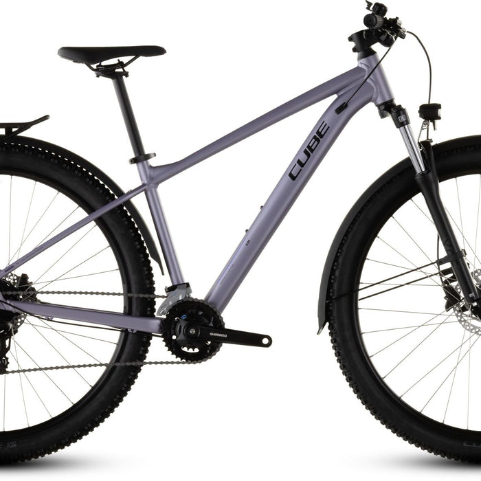 2026 Cube Cube Aim One Fe Hardtail Mountain Bike In Lightpurple And Chrome