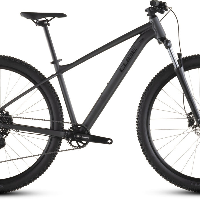 2026 Cube Cube Aim Pro Hardtail Mountain Bike In Slateblack And Black